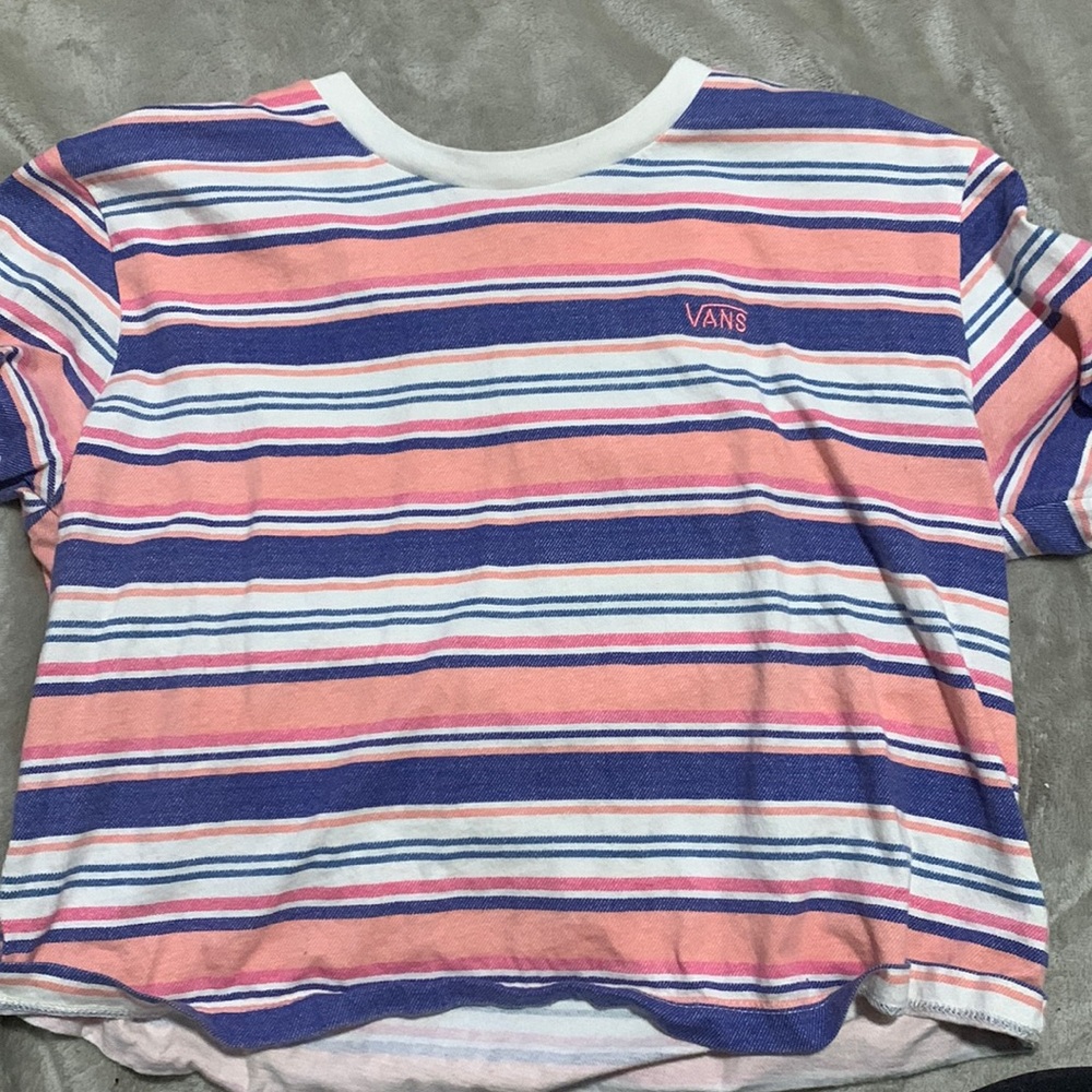 Vans medium crop top shirt